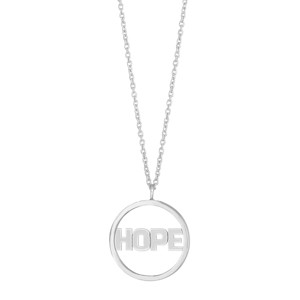 Nordahl smykker - TIML, HOPE sølv halskæde - 225 129